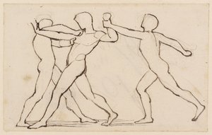 A Group of Three Wrestling Figures